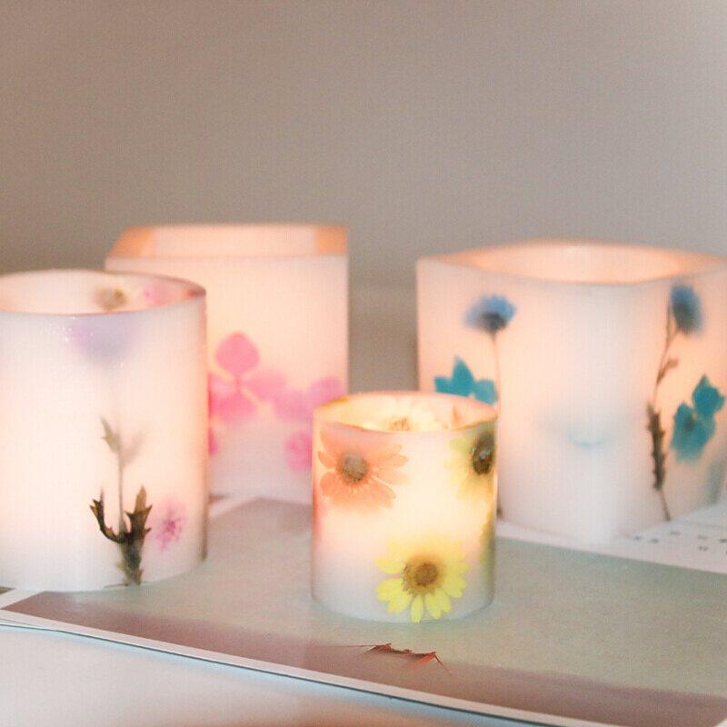 Candle Lighter - 風防付きのワックスカップ型、アクリル製、中空のティライトホルダー、アロマキャンドル用型、DIYキャンドル作り用具、ティライト用ワックスカップ