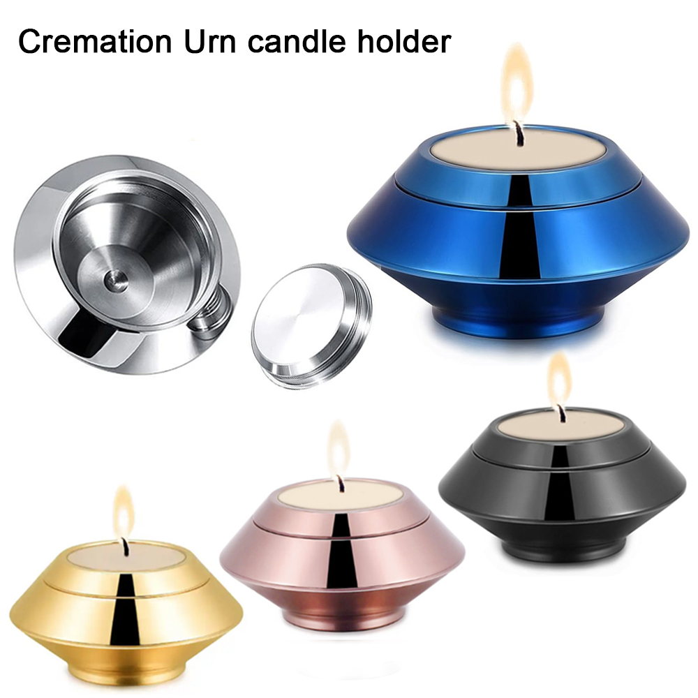 小さな遺骨入れ 火葬灰用 記念壺 キャンドルホルダー付き ス - Candle Containers のレビューと価格