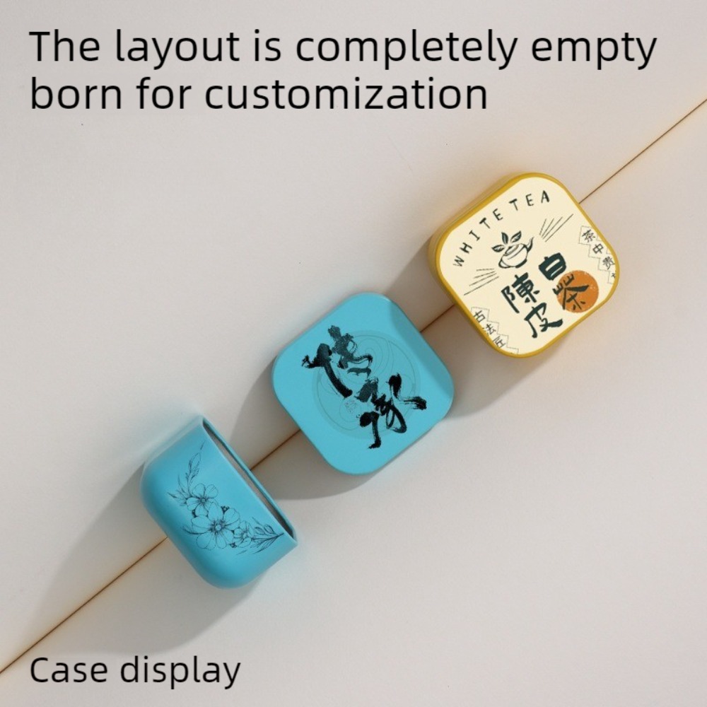 20個入り、50mlの空の正方形型キャンドルジャー。金属製の - Candle Containers のレビューと価格