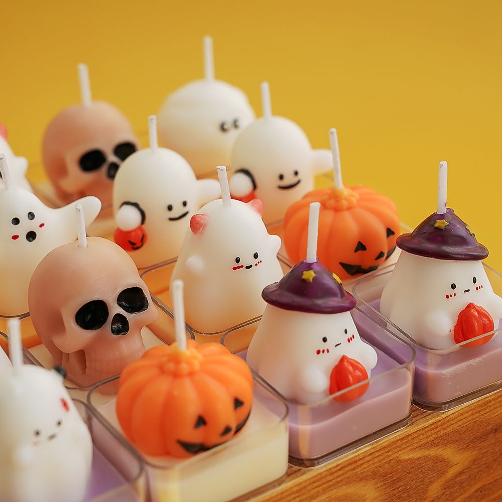 ハロウィンアロマセラピーキャンドル　ゴーストの香り　新作スタ - Paraffin Wax のレビューと価格