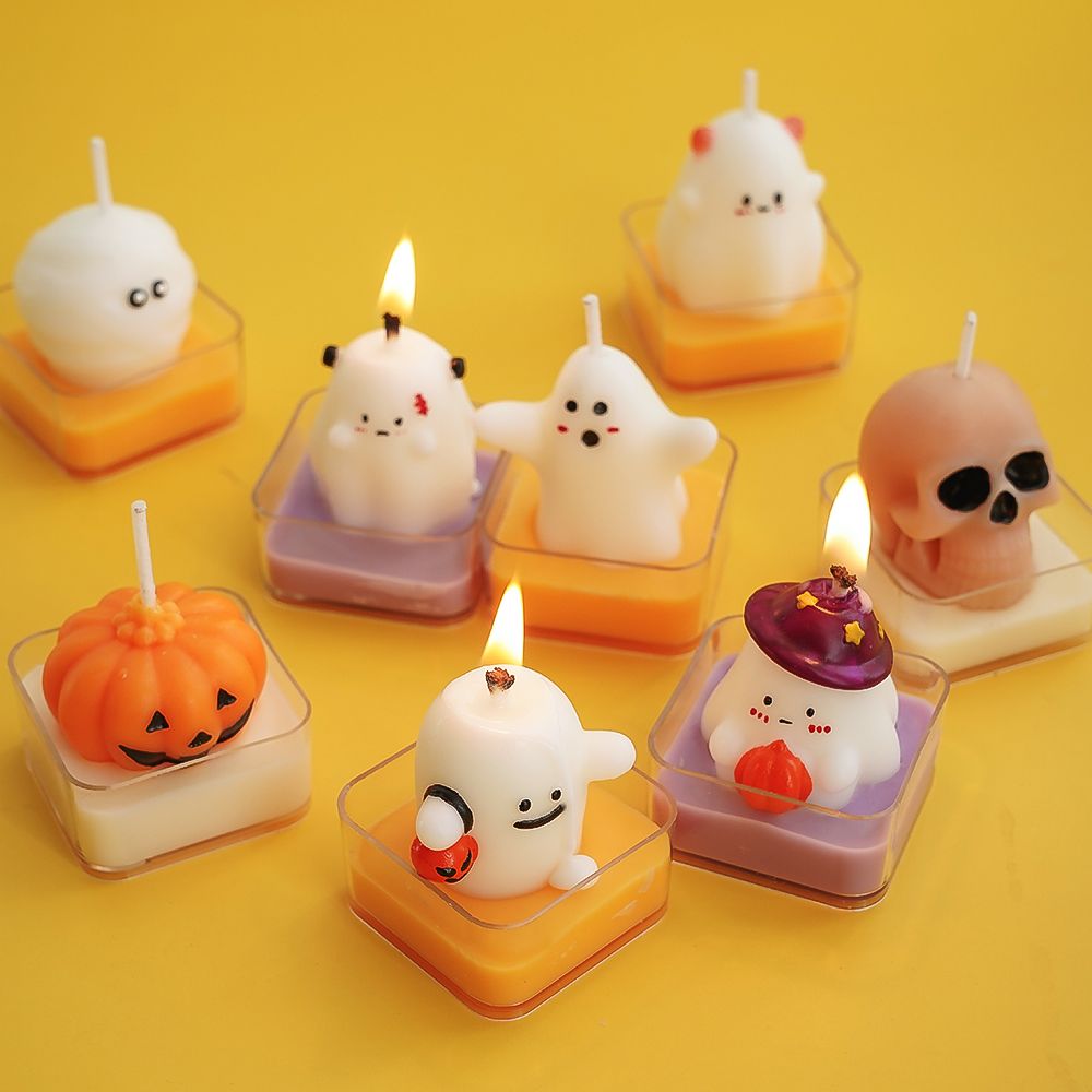 ハロウィンアロマセラピーキャンドル　ゴーストの香り　新作スタ - Paraffin Wax のレビューと価格
