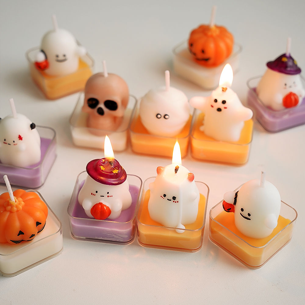 ハロウィンアロマセラピーキャンドル　ゴーストの香り　新作スタ - Paraffin Wax のレビューと価格