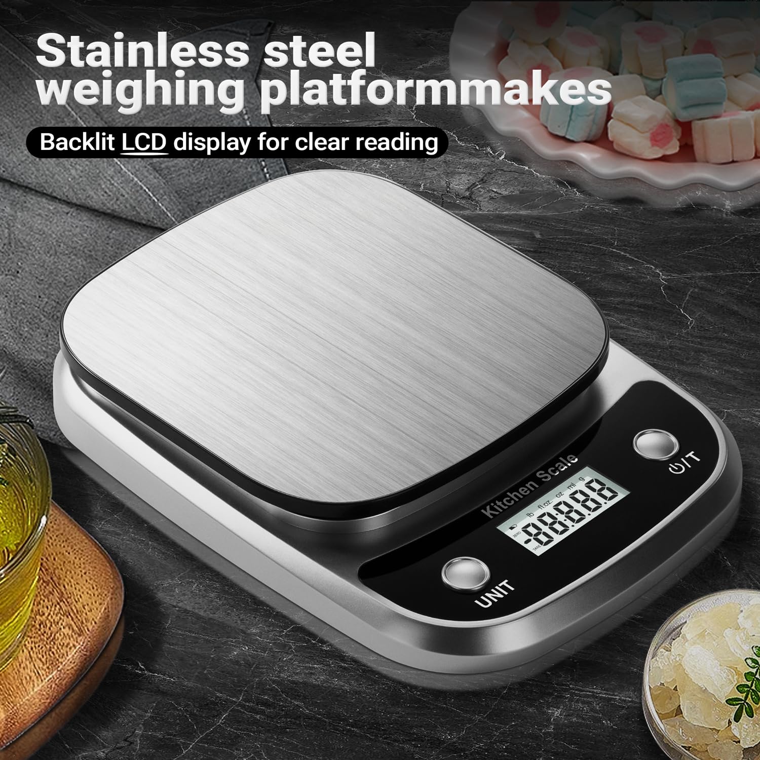 正確なデジタルキッチンスケール1個、調理とベーキング用 -  - Candle Wax Scale のレビューと価格